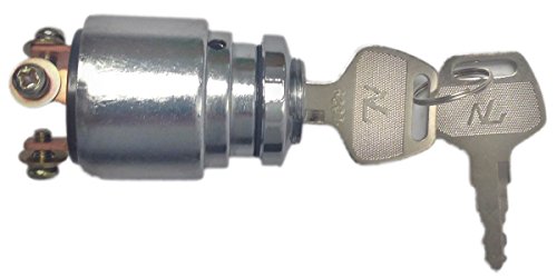 Superior Dixie 70124-75 3 Position Chrome Ignition Main Switch Harley Davidson