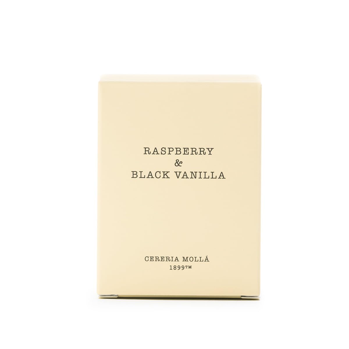 CERERÍA MOLLA 1899 | Vela Mini Raspberry & Black Vanilla | Velas Aromáticas de 70gr | 20 horas de duración | Velita con Fragancias Naturales | Envases Reciclables | Vela Artesanal