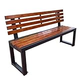 【montable au sol】 : avec la capacité d'être solidement fixé au sol, ce banc de parc offre une stabilité et empêche tout mouvement ou basculement indésirable, offrant une expérience d'assise sûre aux utilisateurs.