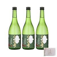 蒲酒造 白真弓 特別純米 ひだほまれ 720ml 3本 日本酒 酒 純米酒 やや辛口 贈り物 ギフト