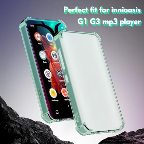 image for Aippdo Case for innioasis G1 G3 Mp3 Player,TPU Clear Cover for Mp3 Pla