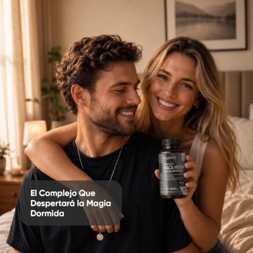 Miniatura 7 de Maca Negra Y Amarilla Andina Complex 5550mg De Potencia-100:1-6 Meses De Suministro, 180 Maca Cápsulas Veganas - Con Zinc, L-Arginina, Ginseng Y Pimienta Negra, Sin Gluten Ni Estearato De Magnesio