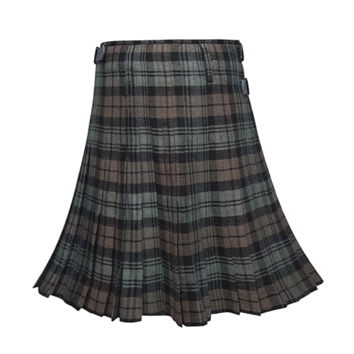 Image of 8 Yard Mens Kilt - Authentic Tartan Kilt for Men Highland Outfit for Weddings & Traditional Scottish Wear