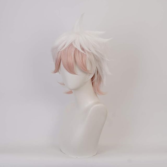 OSIAS Peluca Cosplay Anime, Peluca con Capucha Gratuita, para Halloween, Fiesta, Carnaval, Vida Nocturna