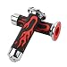 Produktbild GOOFIT Lenkergriffe Handgriffe 22mm Lenker mit Kern für Dirtbike Pocketbike Roller Motorrad