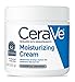 CeraVe Daily Moisturizing Cream Combo Pack - Contains Moisturizing Cream (16 oz) and Travel Size Daily Moisturizing Lotion (3 oz) - Fragrance Free - With 3 Essential Ceramides