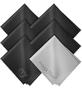 MagicFiber Microfiber Cleaning Cloth, 6 pack - Premium Cloth for Glasses, Lens, Screens & More