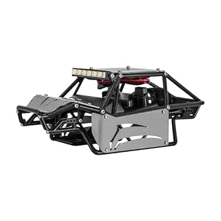 Injora kit carrosserie buggy nylon gris 1/24 pour SCX24