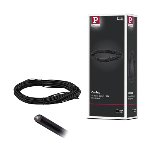 Système de corde Câble de serrage CORDUO ISOLÉ 20M 2.5QMM Noir