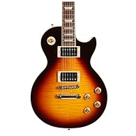 Mahogany body Carved hard maple cap with AAA flame maple veneer Mahogany neck Scale: 24.75 inches Custom ProBucker Alnico 2 Pickup Nickel Hardware Colour: November Burst Includes custom hardshell case