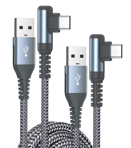 ⭐️TypeC to TypeCケーブル L字 ゲーム用　PD対応 急速充電　2m Amazon.co.jp: USB Type C ケーブル L字【2M/2本セット】急速充電
