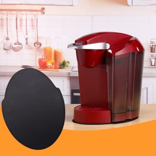 Image of Coffee Maker Mover for Keurig K-Classic, Slide Mat Sliding Mats Coffee Maker Mover Mixer Slider for Keurig Single Serve K-Cup Pod Coffee Brewer (Black)