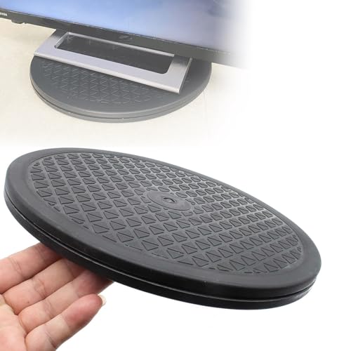 Plateau tournant, Socle pivotant à roulement à Billes en Acier, Plateforme pour TV, Moniteur, Haut-parleurs, Sculpture en céramique, Art.