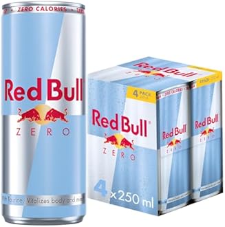 NEW - Red Bull Zero 250ml 4pk
