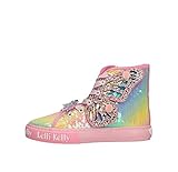 Sequin Ober Lelli Kelly Mädchen Sneaker Unicorn Wings Rainbow Leinen pink Gr. 30