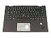Produktbild Lenovo Tastatur inkl. Topcase DE (deutsch) schwarz/schwarz mit Backlight und Mouse-Stick Original ThinkPad X1 Yoga (20LD/20LE/20LF/20LG) Serie