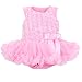 ANDI ROSE Baby Toddlers Floral Printed Ruffle Romper Baby Girl Infant Size M (Size S(0-6Months), Pink)