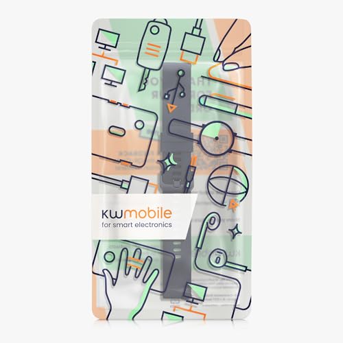 kwmobile Ersatzarmband kompatibel mit COROS PACE 2 / APEX (42mm) Armband - Fitnesstracker Band aus Silikon - Carbon Print Band f&uuml;r Smartwatch - Dunkelblau