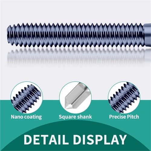 HSSE-M42 grifo de rosca helicoidal M5X0.5 de calidad superior 3