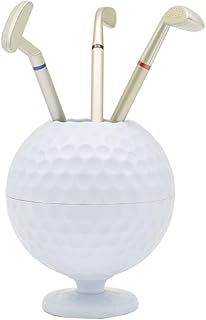 Seadream Golf Gift Set,Golf Ball Pen Holder Set with 3 Golf Pens