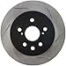 StopTech 126.44189SL Sport Rear Left Slotted Disc Brake Rotor - Fits Select Lexus GS350, GS450h, IS350 and RC350 Vehicles