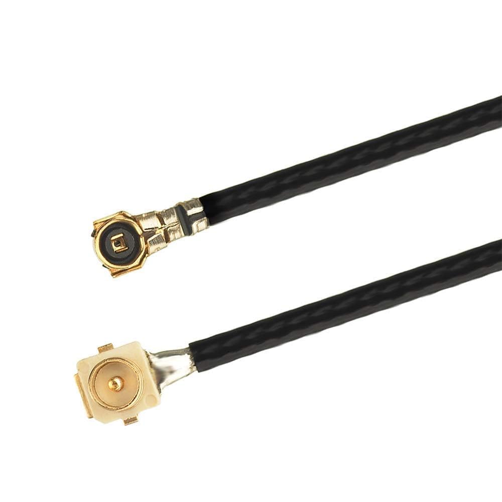 Superbat mini Cable (3.5cm/1.37") RF Pigtail 1.13MM Low-Loss Extension Cable 2-Pack