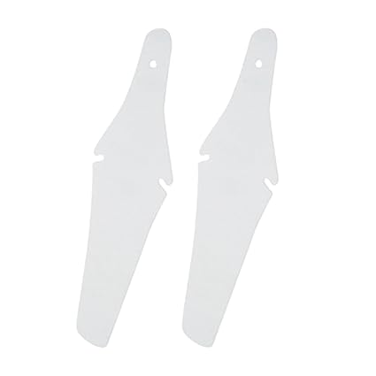 SECRET DESIRE 2X Bicycle Mudguard Riding Replacement Part Biking Saver White