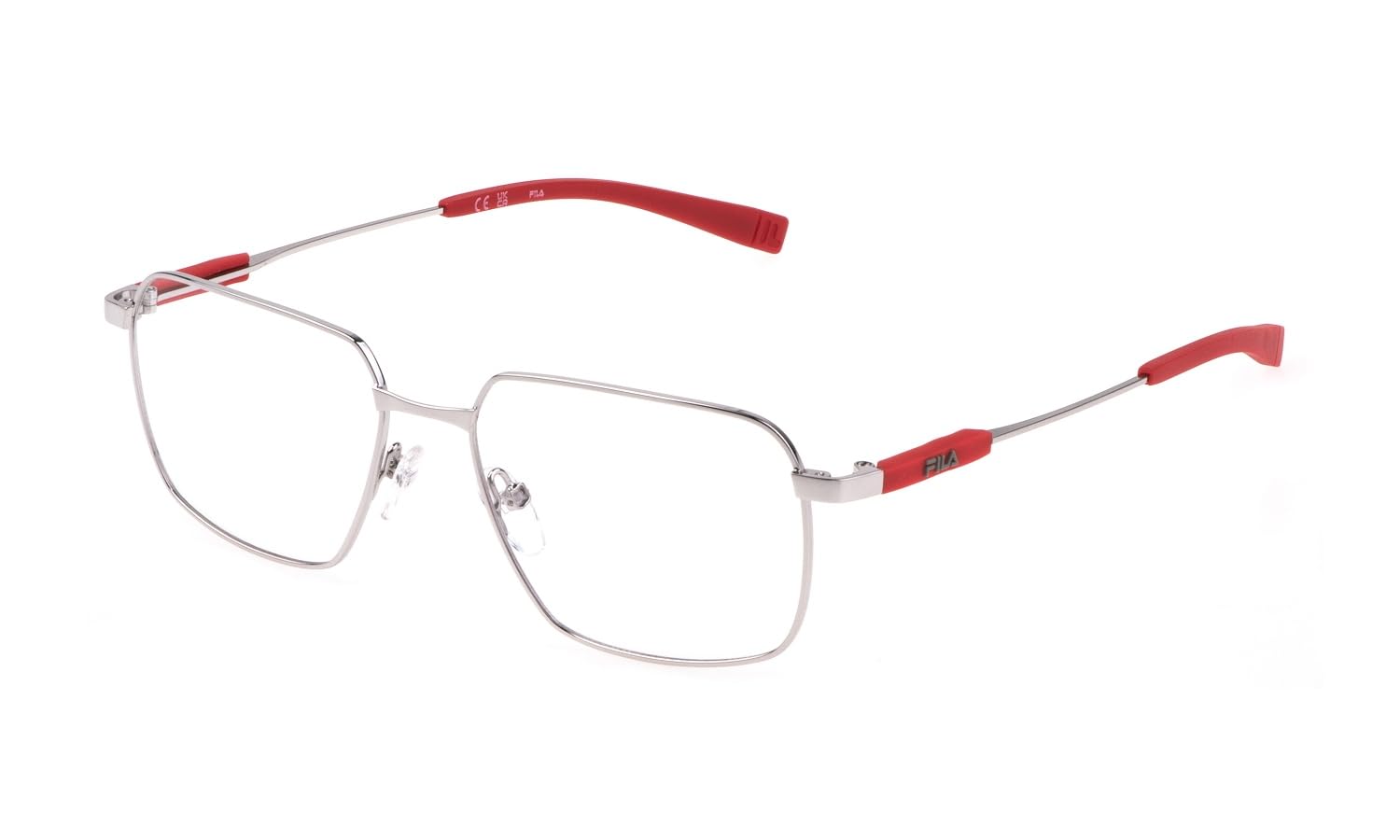 Gafas de ver Fila VFI534 Shiny Full Palladium talla 53 para hombre de metal 4