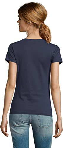 Ultrabasic Donna Maglietta Pratico Ansia a Livello...