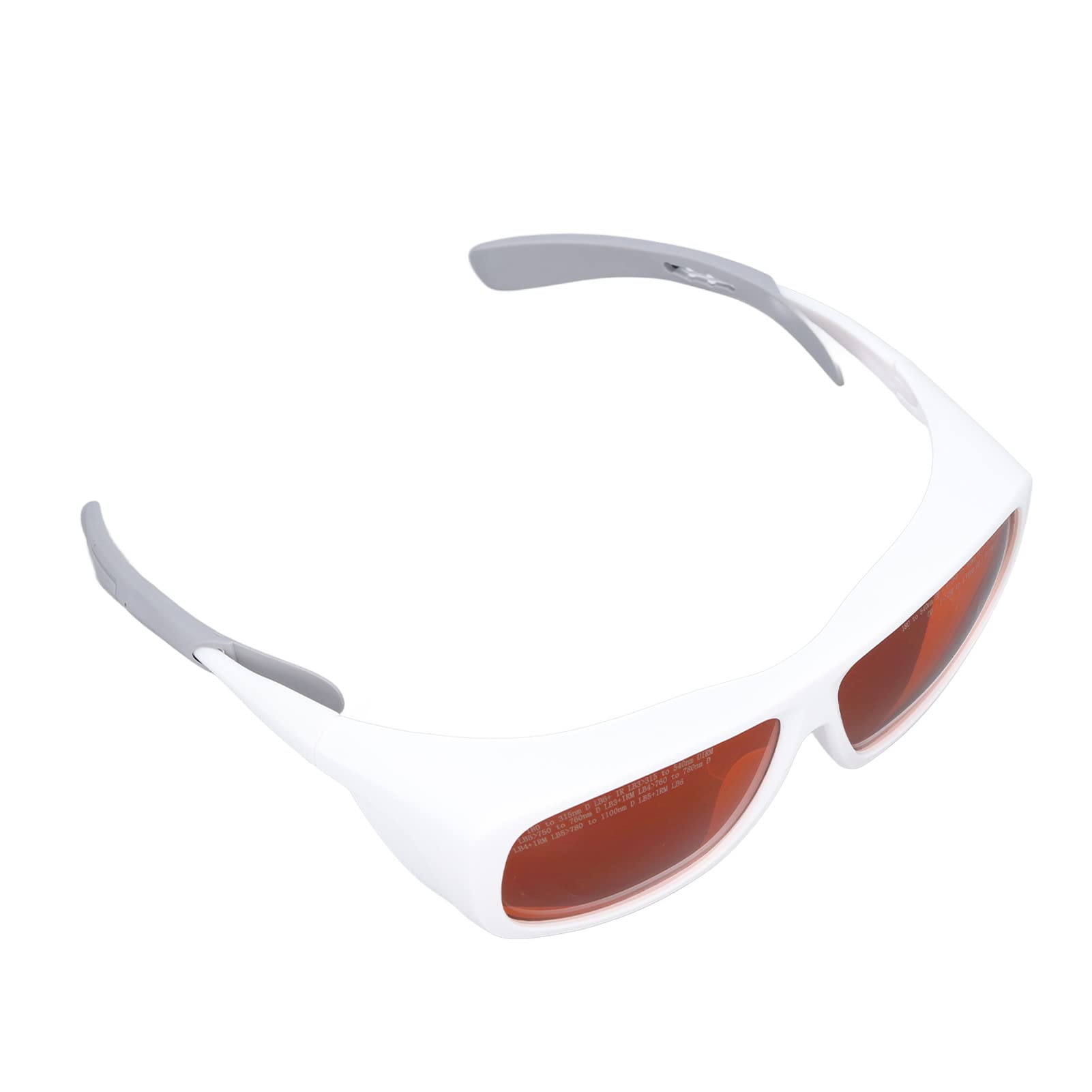 Gafas Láser de Protección para los Ojos, 180-540 Nm y 750-1100 Nm Gafas Protectoras de Longitud de Onda Gafas de Seguridad para Láser Gafas de Protección Ocular para Depilación