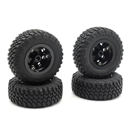 Pneus RC 73mm MN99S MN82 WPL C24 Roue Hex 5mm Camion Tout-Terrain