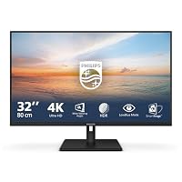 Philips 32E1N1800LA - 32 Zoll Ultra HD Monitor, Adaptive Sync, HDR10, Lautsprecher (3840x2160, 60 Hz, DisplayPort, HDMI) schwarz – Ansicht 6