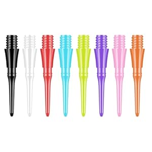 CyeeLife Dartspitzen Set, 100 Stück, 8 Farben