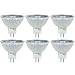 Sunlite 50MR16/CG/FL/24V/6PK Halogen 50W 24V MR16 Flood Light Bulbs (6 Pack)