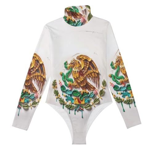 Camisetas de manga larga GuoChe ideales para lucir pintura de México en cenas