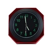 Alide Motorrad-Fahrraduhr, Motorrad-Lenkeruhr, Lenker, Fahrrad für Lenker, Rot