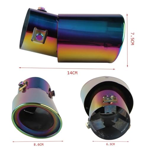 Tuyaux d'échappement inox anticorrosion pour moderniser le silencieux de voiture - 3