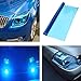 DIYAH 12 X 48 Inches Self Adhesive Headlight, Tail Lights, Fog Lights Tint Vinyl Film (Dark Blue)