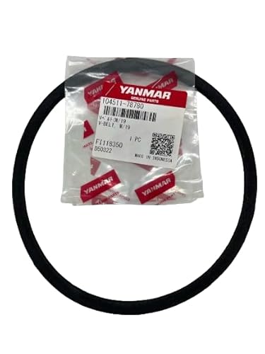 Yanmar 104511-78780 Belt Sea Water Pump "M/19" fits 2GM 2GMF 2GM20 2GM20F 2GM20FYEU 3GM 3GMF 3GM30 3GM30F 3GM30FYEU 2YM 3HM YSM Engines Model