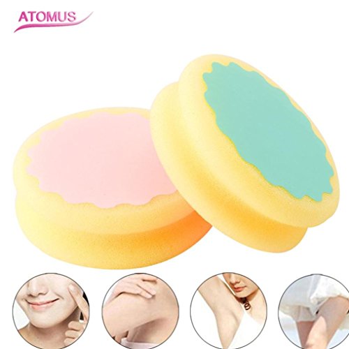 Magic Painless Hair Removal Depilation Sponge,Vovomay Pad Remove Hair Remover Effective