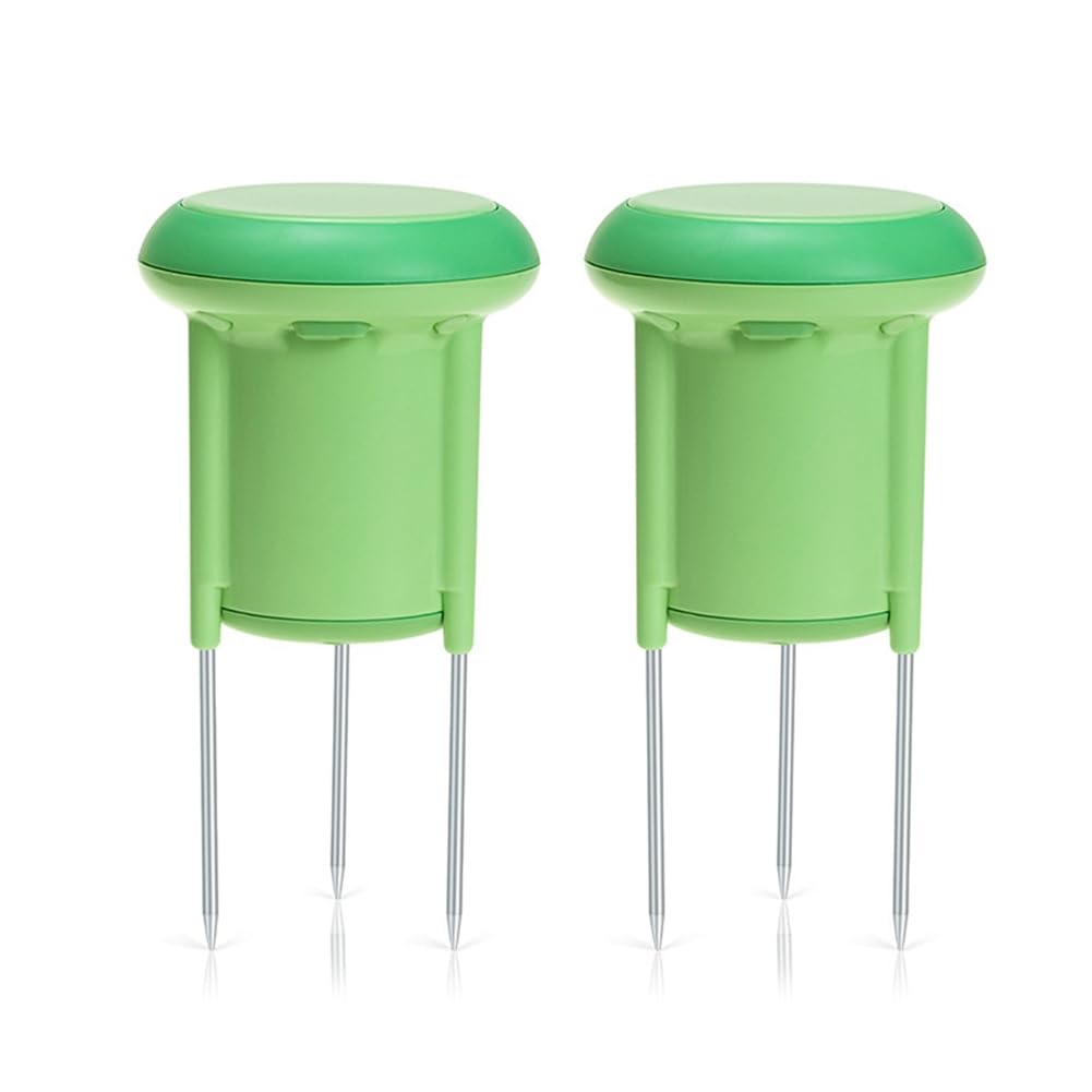 Correa 2 Pezzi Tuya Smart Zigbee Tester del Suolo Misuratore di Temperatura e Umidità Termoigrometro Rilevatore di per Automazione del Giardino