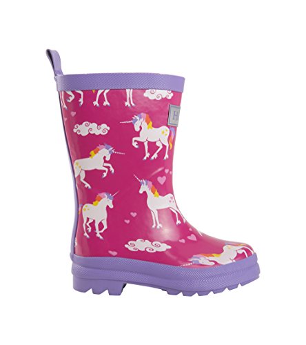 Bottes de pluie Hatley fille légères à semelle antidérapante