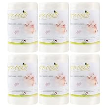 wegreeco Cloth Diaper Liners - Unscented Diaper Liners, Fragance Free Cloth Diapers Liner - 100 Sheets Per Roll 6 Roll