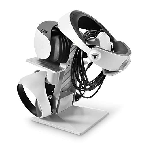 Soporte para auriculares VR2 con base estable para almacenar controladores 7