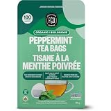 FGO Organic Peppermint Tea, 100 Count, Eco-Conscious Tea Bags, Caffeine Free, Packaging May Vary (Pack of 1)