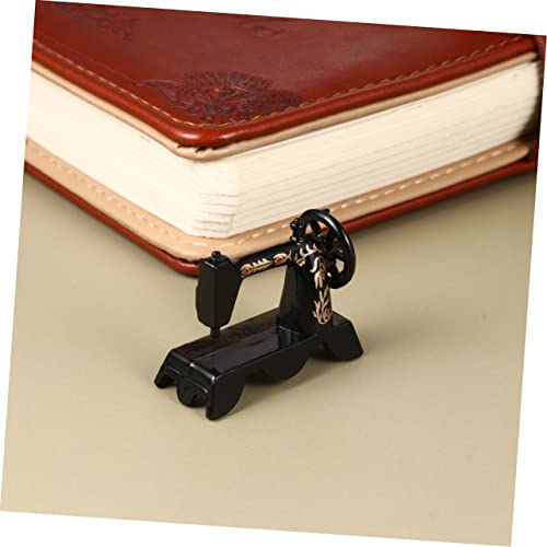 SHINEOFI 1 St kindermeubels speelgoed kinderen naaimachine retro naaien modellen naaldenmachine mini-huisaccessoire fijne mini-naaimachine poppenhuis Accessoires ambachten - Image 8