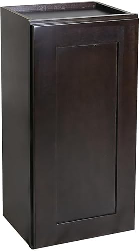 Miniatura 36 de Design House Brookings - Armario de pared de cocina no ensamblado estilo Shaker W1830, 46.5 x 30.5 x 76 cm (ancho x profundidad x altura), pintado