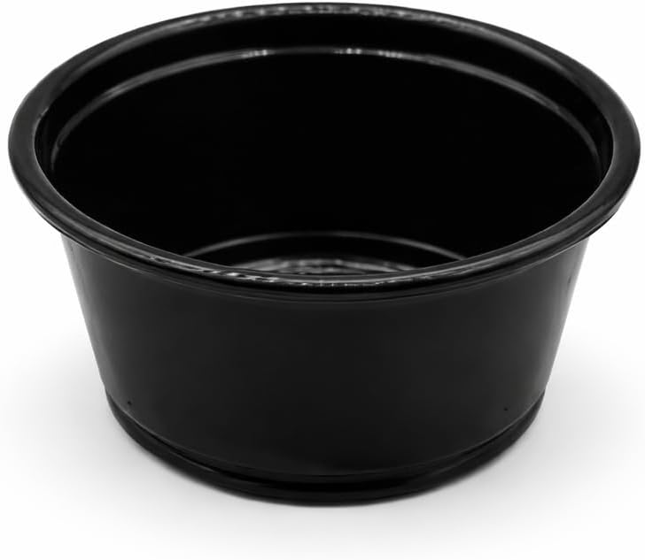 Plastic Lid for 1.5 oz, 2 oz Portion Souffle Cups, Clear, Case of 2500