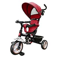 Amazon.co.jp: JTC おでかけ三輪車 3in1 Tricycle ディープレッド