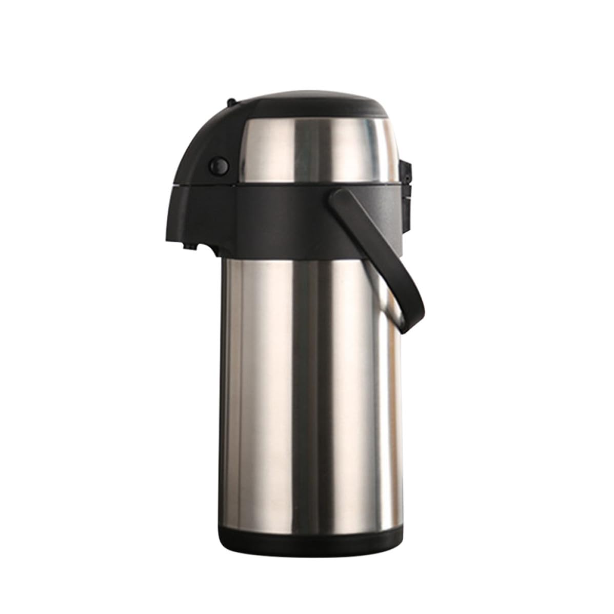 Thermoskanne 2,5l Edelstahl mit Pumpfunktion für Heiß und Kaltgetränke